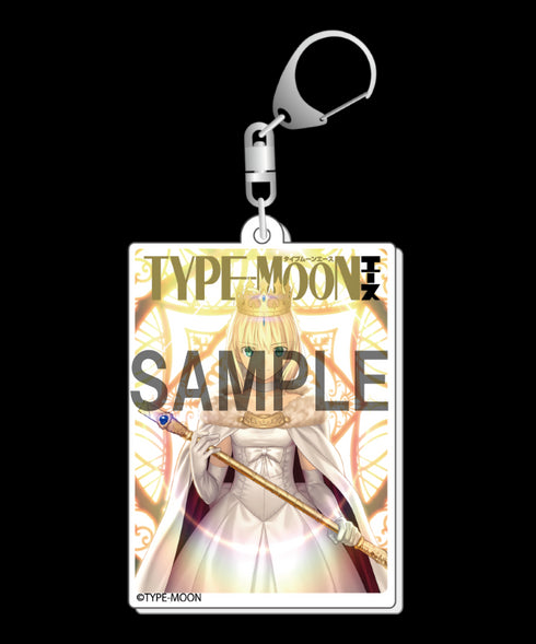 『TYPE-MOONエース』表紙イラスト アクリルキーホルダー〈アルトリア〉